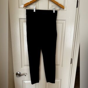 SPANX Black Ankle-Length Pants